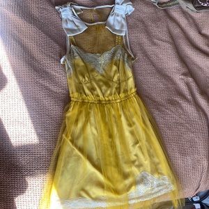 Rodarte Target yellow dress XS